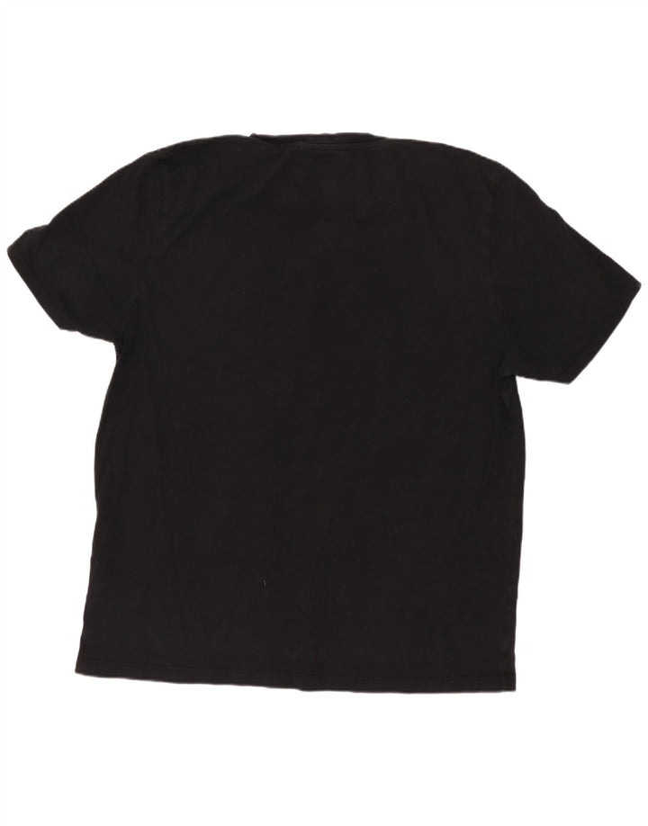 TED BAKER Herre grafisk T-shirt Top Størrelse 6 2XL Sort