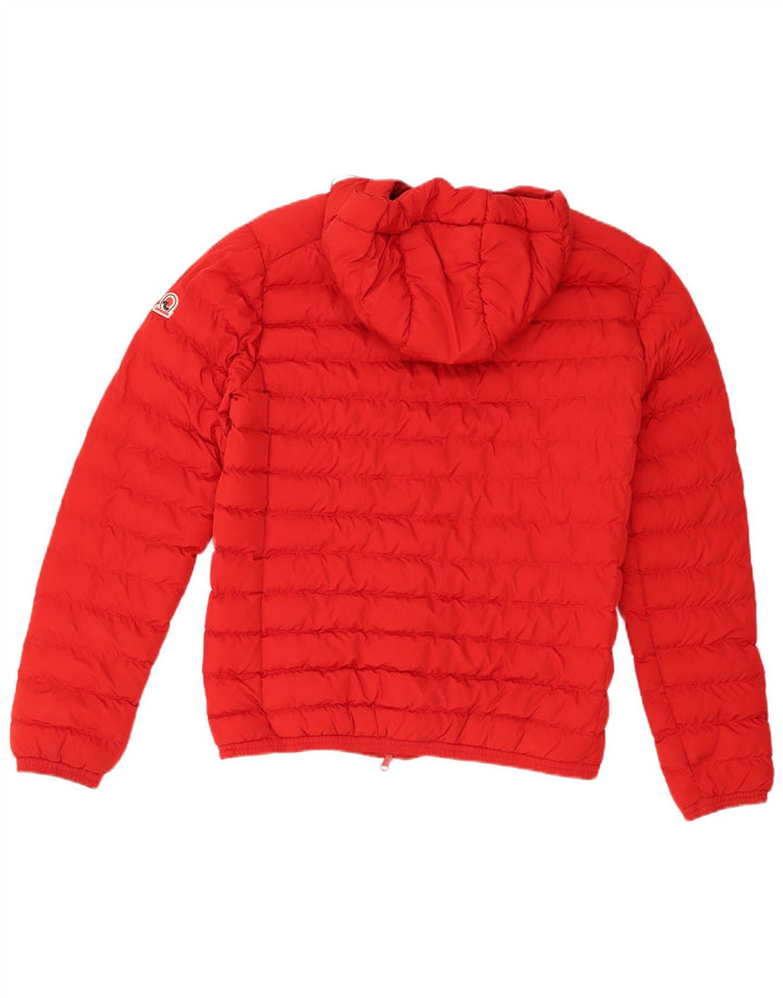 Invicta Herre hættepolstret jakke UK 38 Medium Rød Polyester