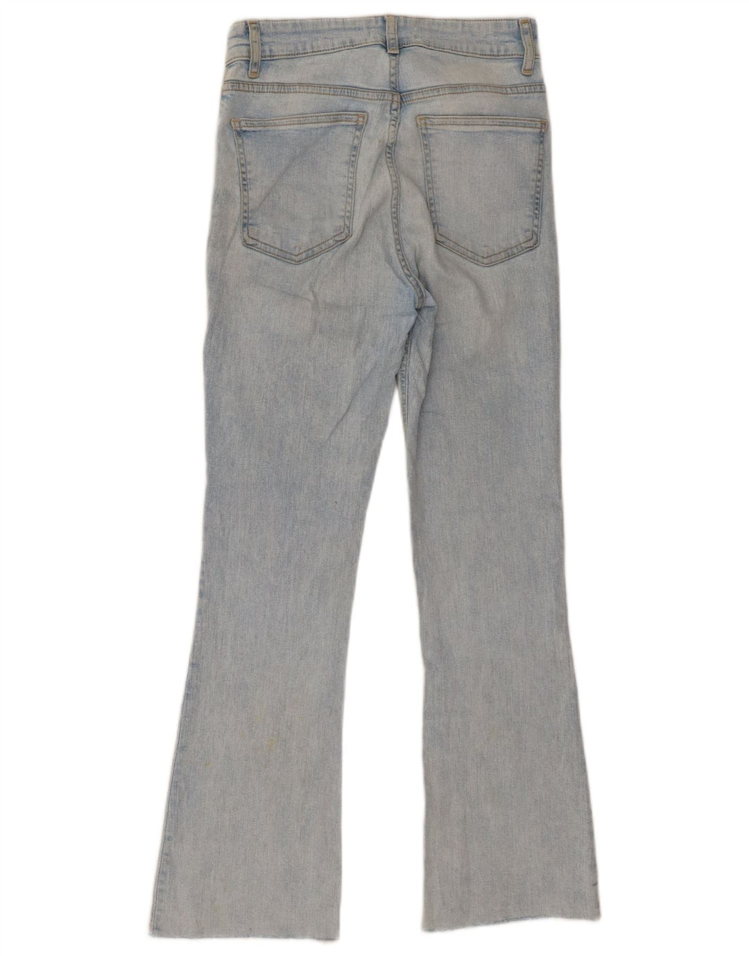 Zara Dame Flared Jeans EU 38 Small W28 L27 Blå