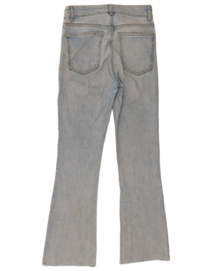 Zara Dame Flared Jeans EU 38 Small W28 L27 Blå