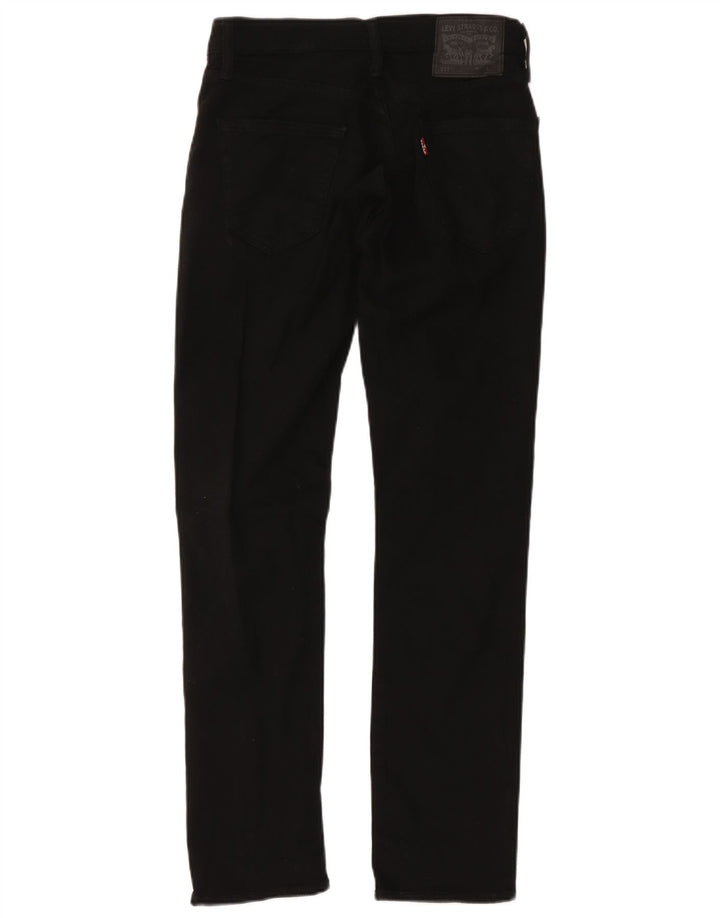 Levi's Herre 511 Slim Jeans W28 L32 Sort Bomuld