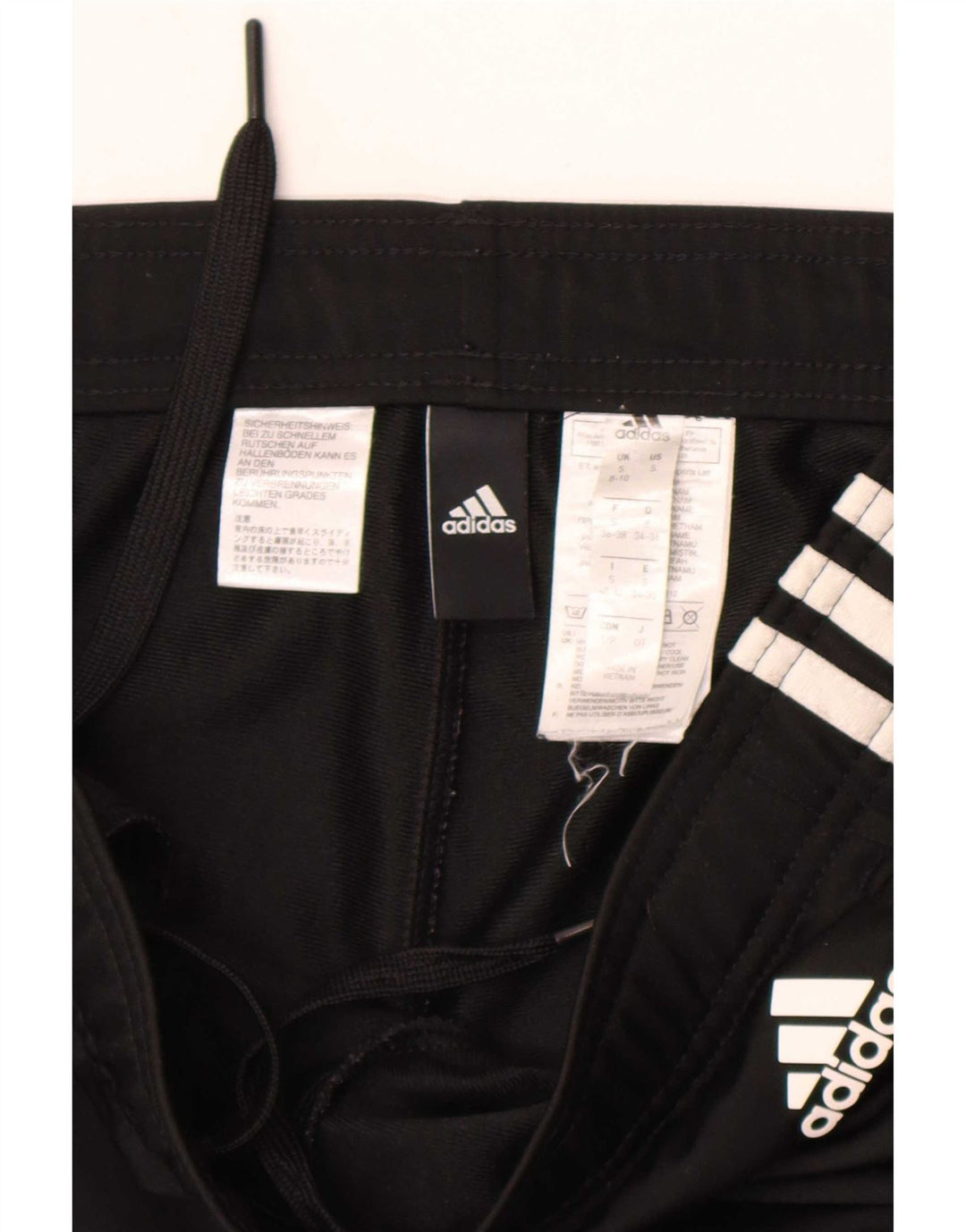 Adidas Træningsdragtsbukser til kvinder UK 8/10 Small Black Polyester
