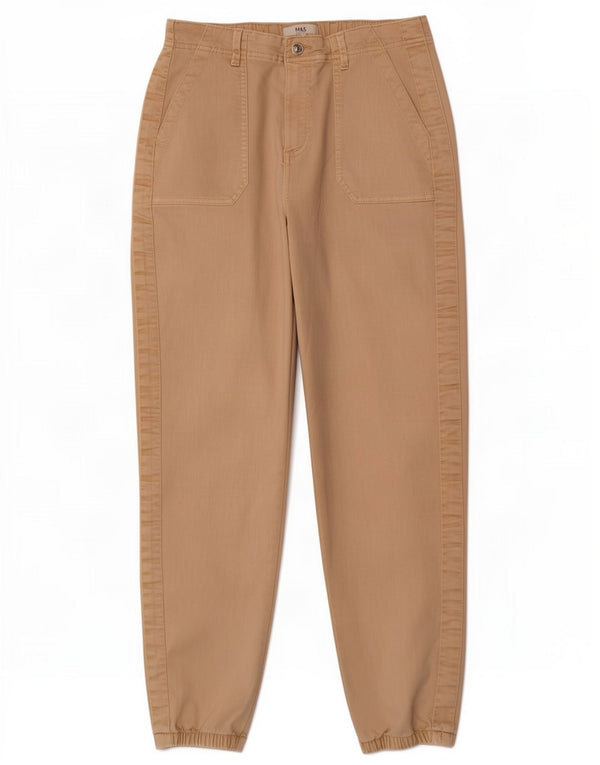 Marks & Spencer Joggers til kvinder Casual Bukser UK 14 Large W32 L30 Beige