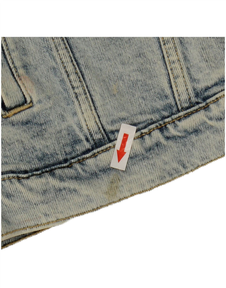 Fat Face Dame denimjakke UK 18 XL Blå Bomuld