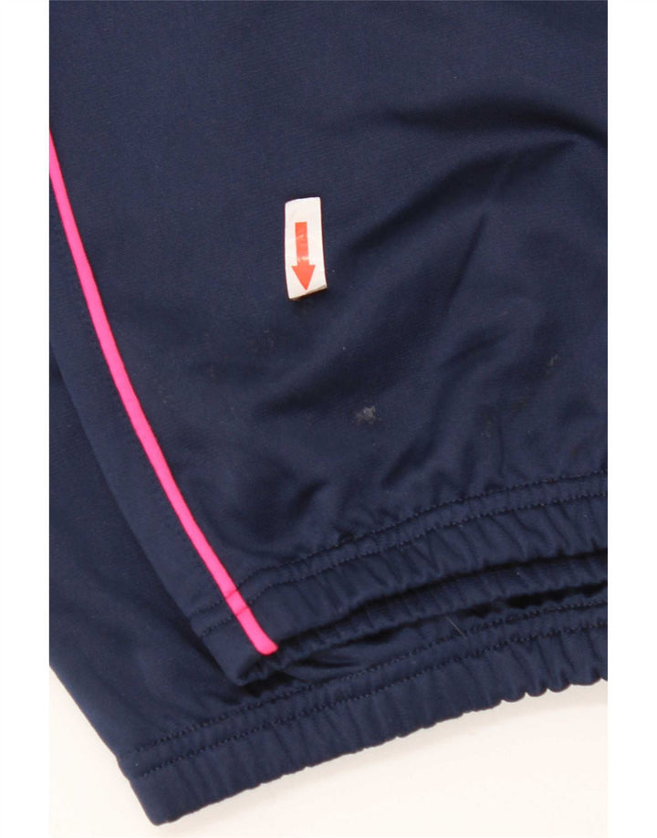Asics træningsdragt til kvinder Joggers UK 12 Medium Navy Blue Polyester