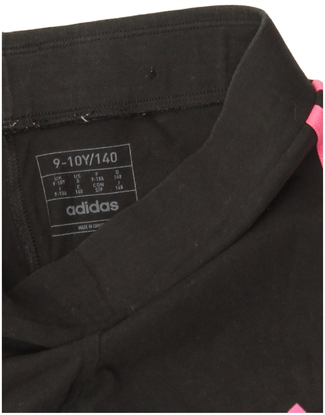 Adidas pigeleggings 9-10 år sort