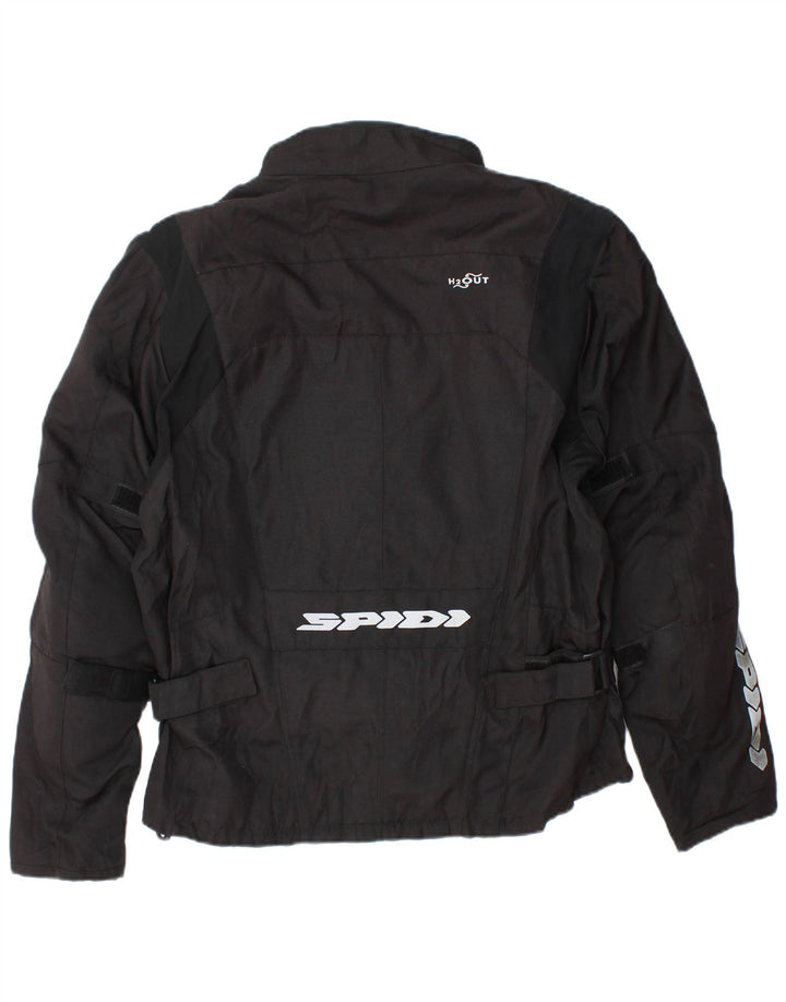 Spidi Herre Graphic Moto Racer Jacket UK 40 Large Black