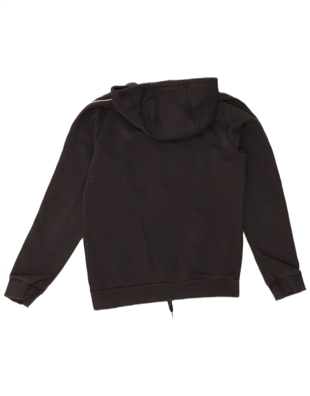 ADIDAS Mens Hoodie Jumper Small Black Cotton