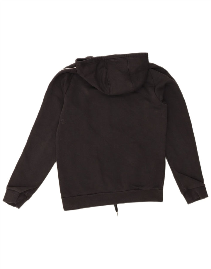 ADIDAS Mens Hoodie Jumper Small Black Cotton