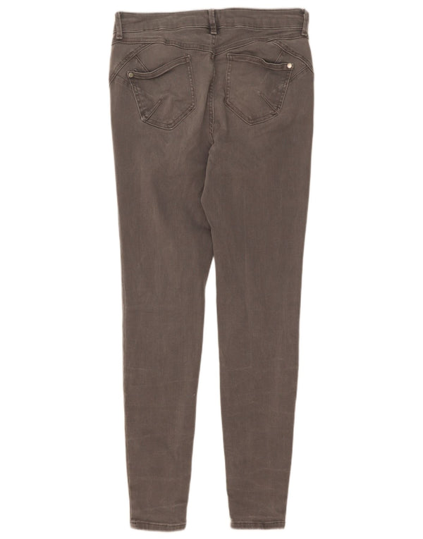 Marks & Spencer Dame Skinny Jeans UK 12 Medium W28 L30 Grå Bomuld