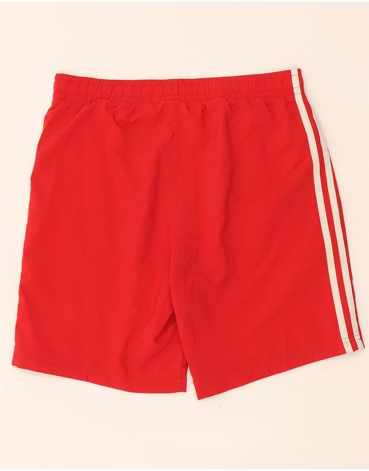 Adidas drenge sportsshorts 13-14 år rød polyester