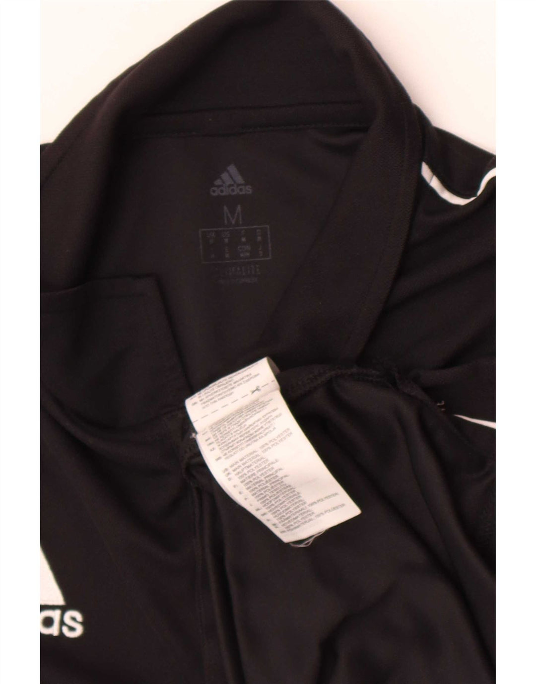 Adidas Herre Climalite Polo Shirt Medium Sort Polyester