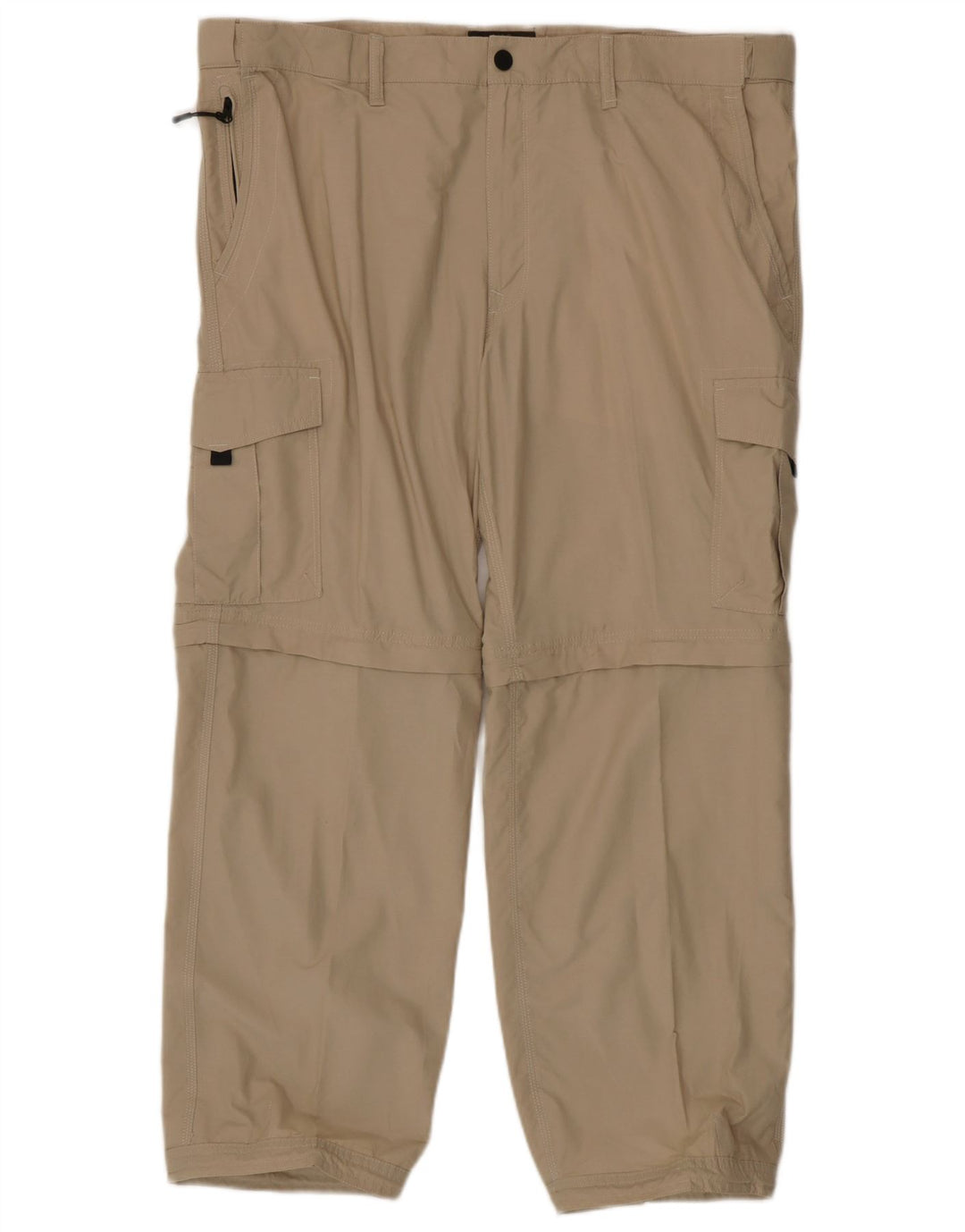 Marks & Spencer Herre Regular Fit Cargo Bukser W40 L29 Beige Bomuld