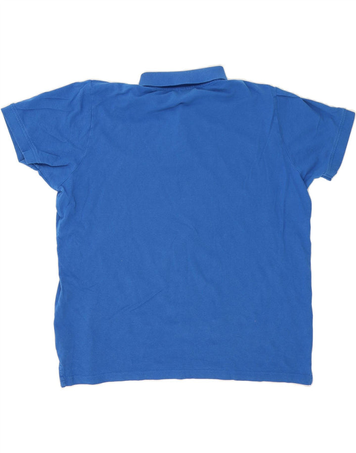 KAPPA Mens Polo Shirt XL Blue Cotton Vintage Kappa and Second-Hand Kappa from Messina Hembry 