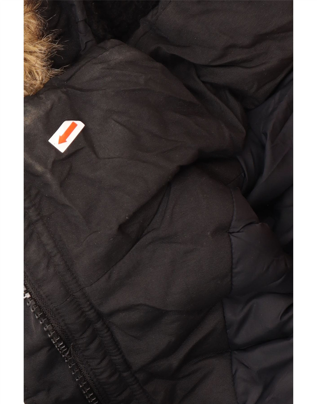 Superdry Parkajakke til kvinder UK 12 Medium Black Winter