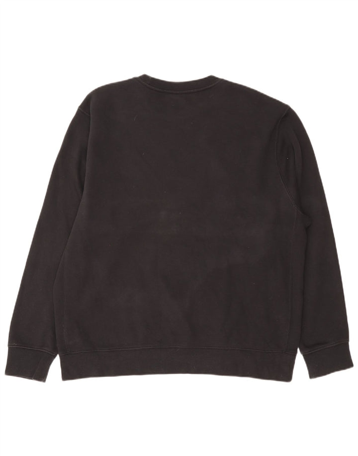 Nike Sweatshirt til mænd, stor sort bomuld