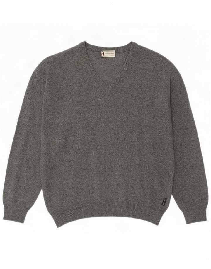Sergio Tacchini Herre V-hals sweater Small Grey