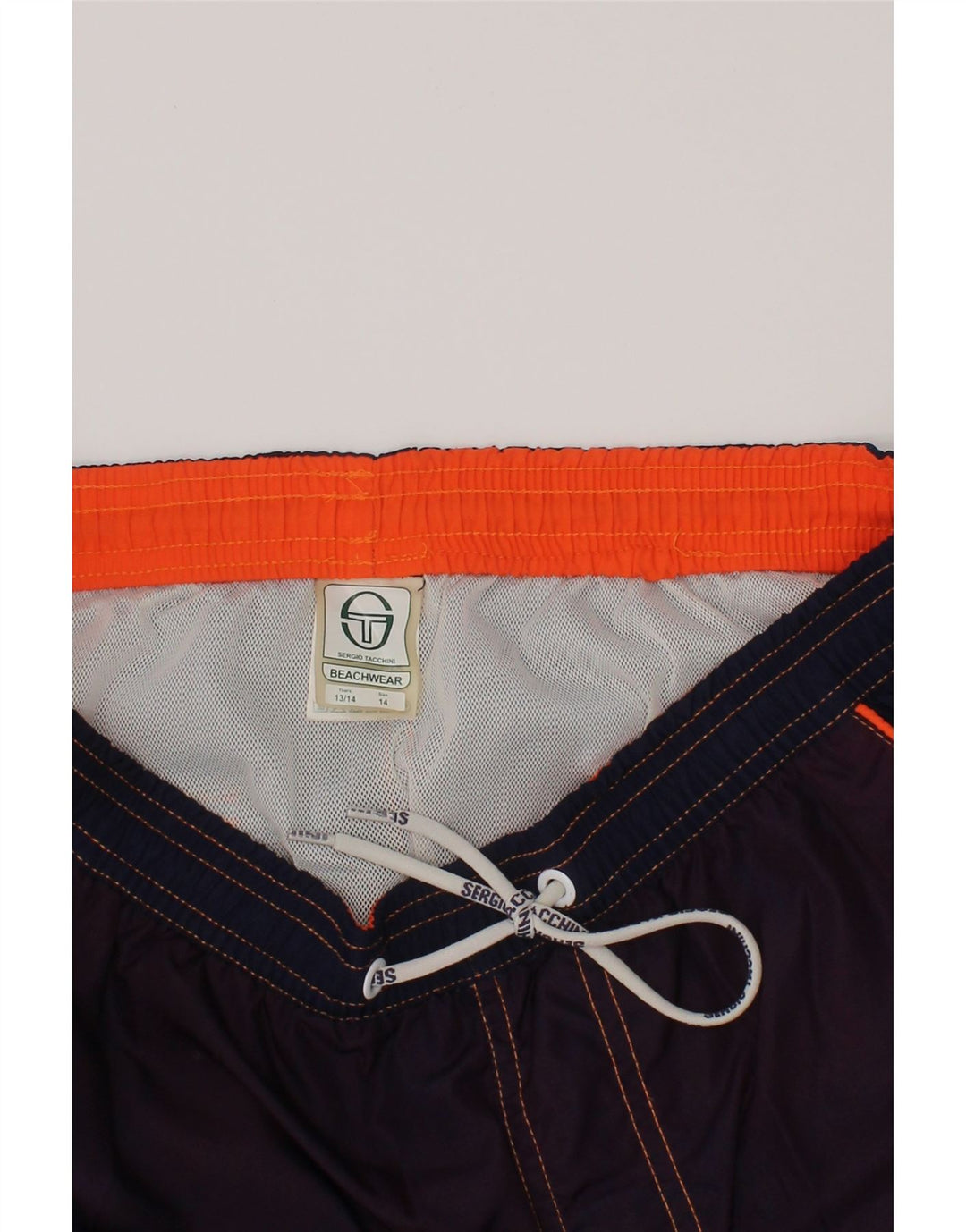 Sergio Tacchini Drenge svømmeshorts 13-14 år Marineblå plettet