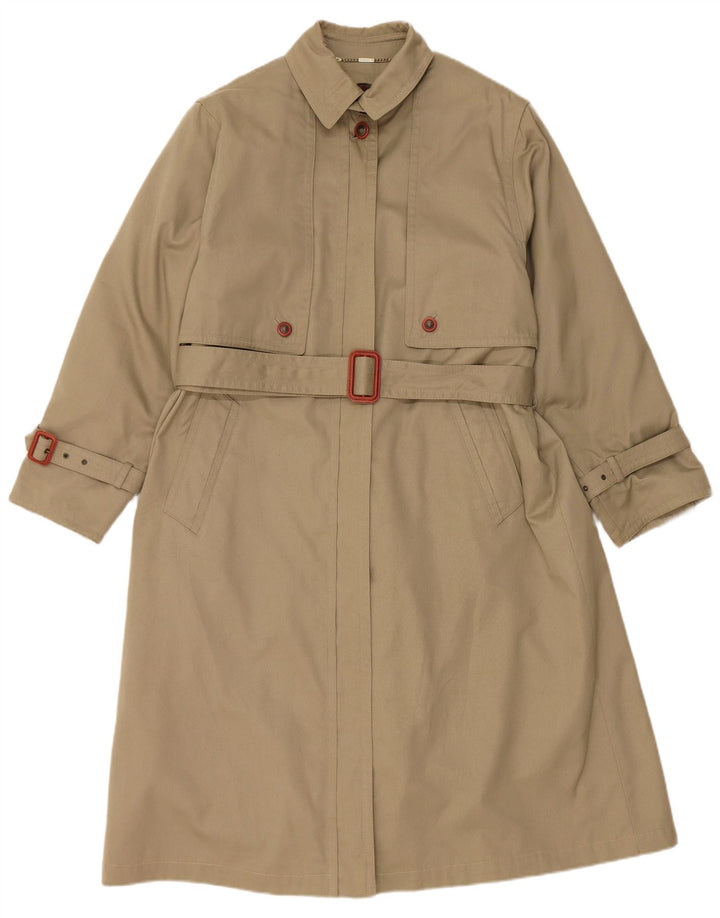 GOLDIX Trench Coat til kvinder US 17 2XL Beige Akryl
