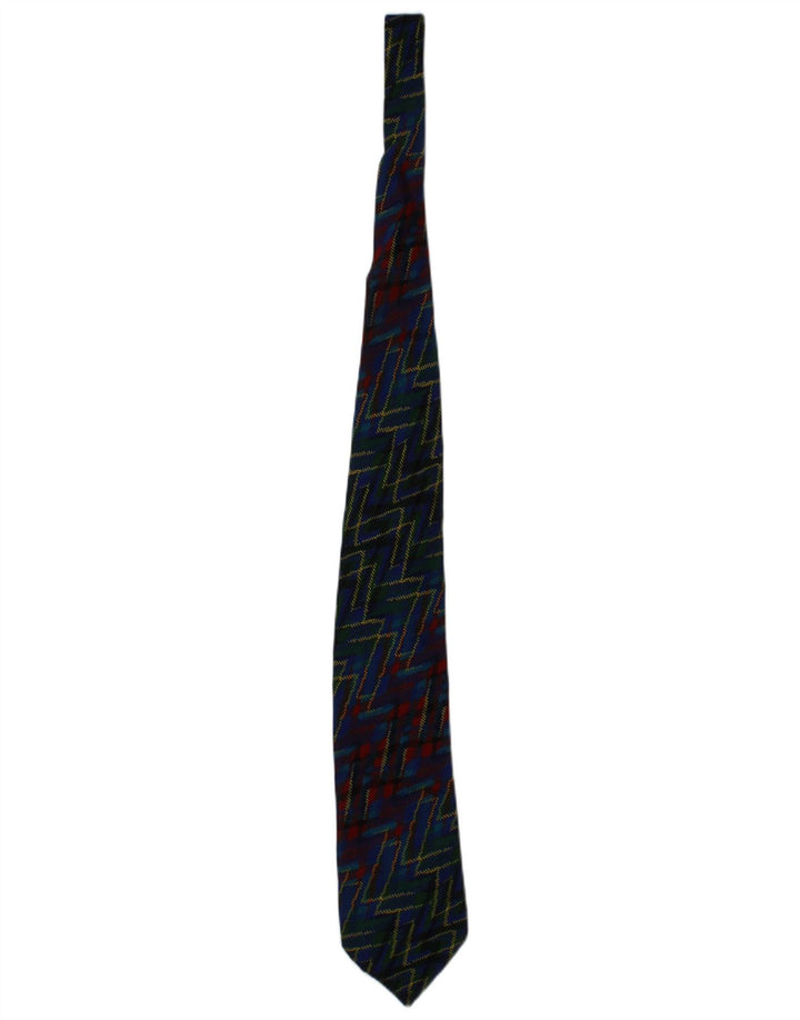 Missoni Herre Cravatte Tie One Size Marineblå Geometrisk Silke
