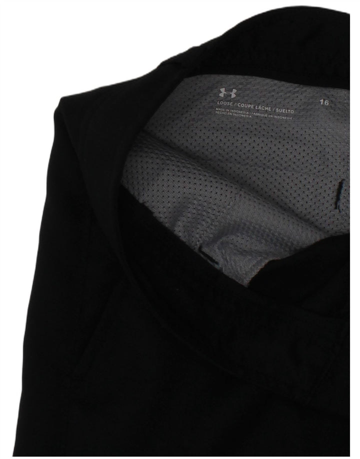 UNDER ARMOUR Chino-shorts til drenge 15-16 år W28 Sort