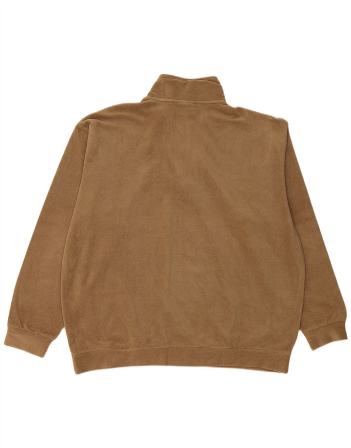 NORTH SAILS Herre lynlåshals fleecetrøje 2XL Beige Polyester