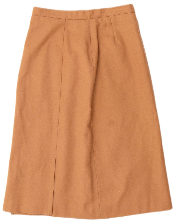 Windsmoor Midi-nederdel til kvinder UK 14 Medium W28 Beige Uld