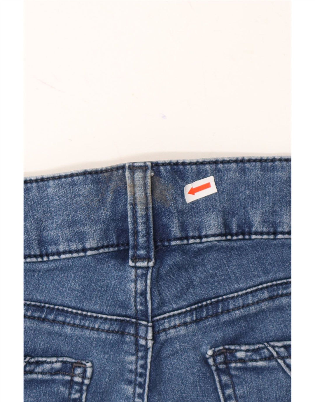 LEE Womens Riders Mid Rise Bermuda Denim Shorts US 10 Large W31 Blue Vintage Lee and Second-Hand Lee from Messina Hembry 