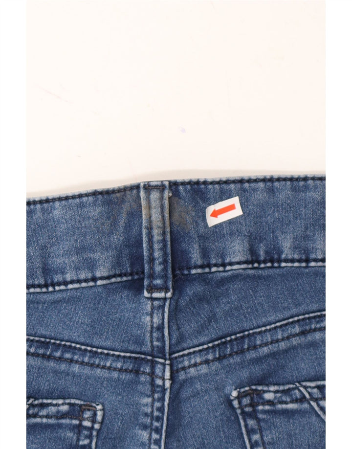 LEE Womens Riders Mid Rise Bermuda Denim Shorts US 10 Large W31 Blue Vintage Lee and Second-Hand Lee from Messina Hembry 