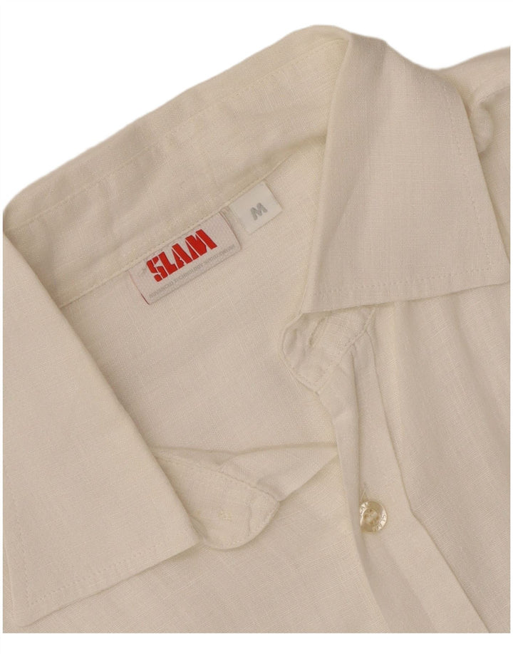 Slam Kortærmet Herreskjorte Medium White