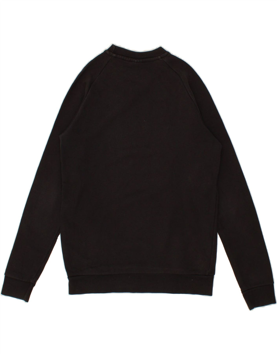 ADIDAS Mens Graphic Sweatshirt Jumper XS Black Cotton Vintage Adidas and Second-Hand Adidas from Messina Hembry 
