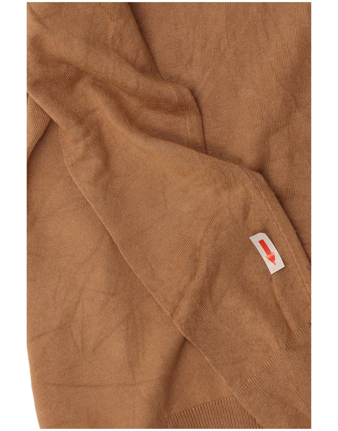 Zara Dame Rullehals Sweater UK 12 Medium Brun