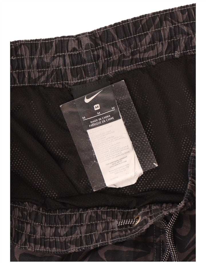 Nike grafiske sportsshorts til mænd mellem sort polyester