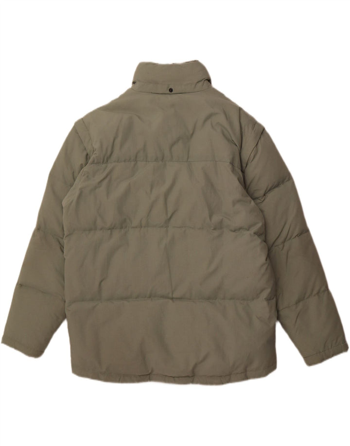 FILA Polstret Herrejakke UK 40 Stor Grøn Polyamid