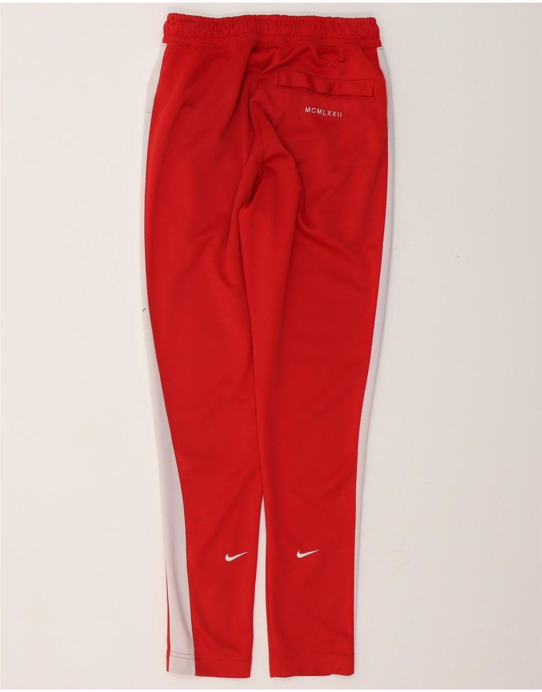 Nike Swoosh træningsdragtbukser til mænd Små røde Colourblock Polyester