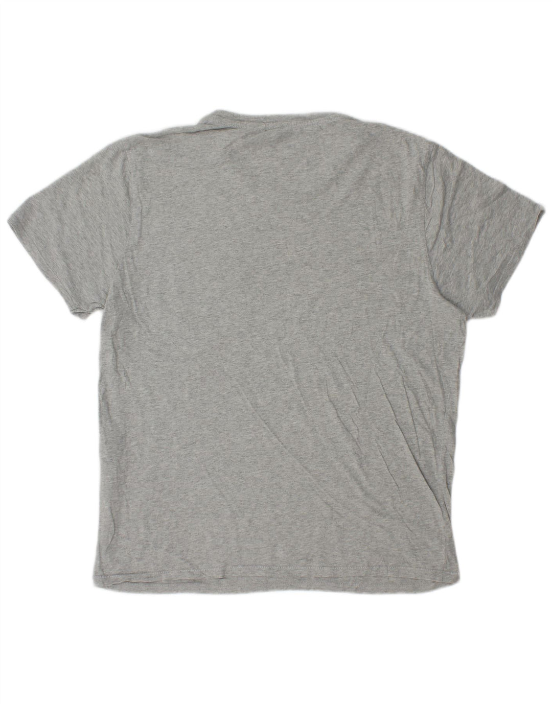 Levi's herre T-shirt top mellemgrå flækket bomuld