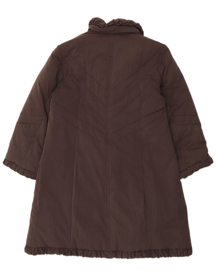MARINA RINALDI Womens Padded Coat Size 21 Medium Black Polyester