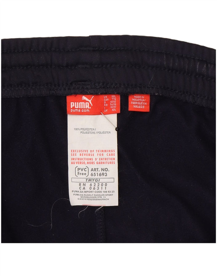 Puma Træningsdragtsbukser til mænd 2XL marineblå polyester