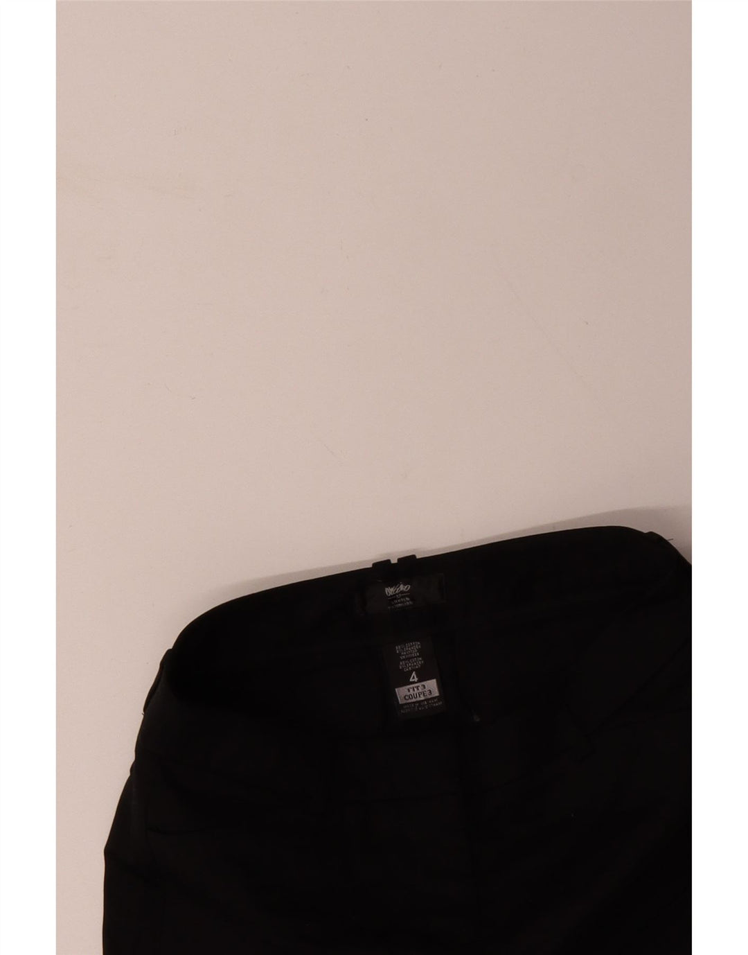 MOSSIMO Casual Shorts til kvinder US 4 Small W30 Black Bomuld