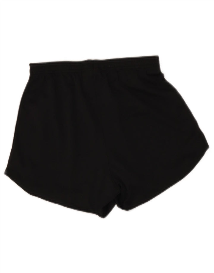 Nike sportsshorts til kvinder UK 10 Small Black Colourblock Polyester