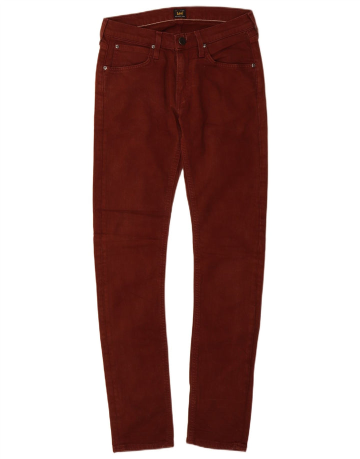 Lee Dame Luke Slim Jeans W27 L32 Brun Bomuld