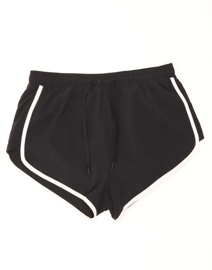 Superdry Sportshorts til kvinder UK 16 Large Black Polyester