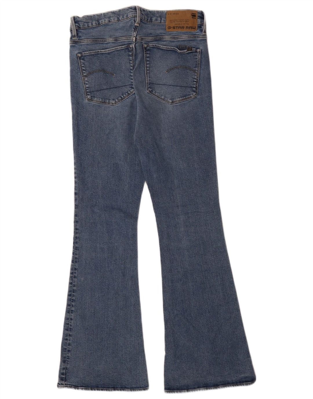 G-Star Dame Flared Jeans W28 L30 Blå Bomuld