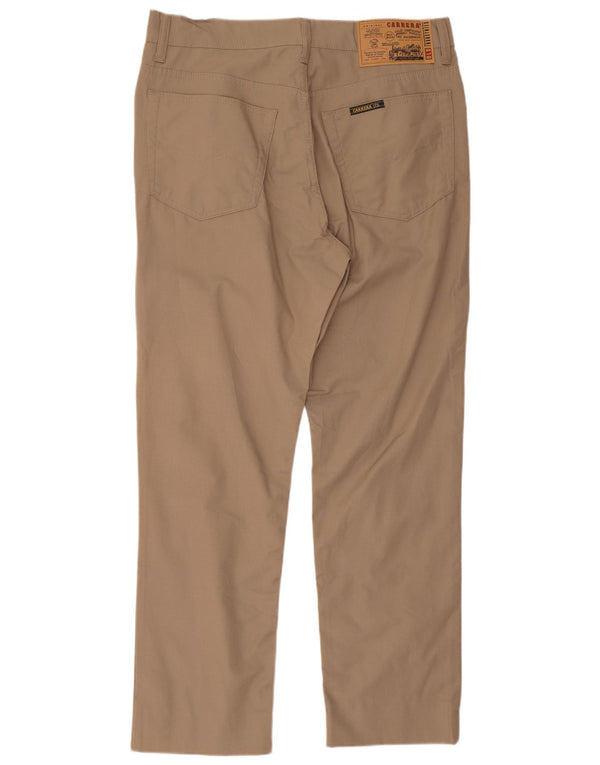 Carrera Straight Casual Bukser til mænd W34 L28 Brun Bomuld