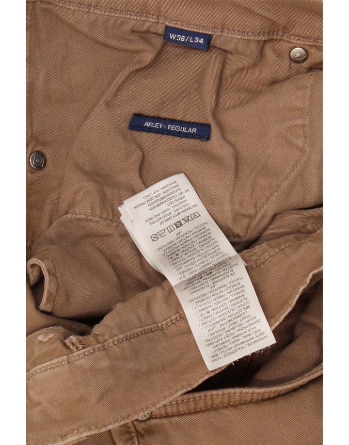 GANT Herre Regular Fit Casual Bukser W38 L34 Brun Bomuld