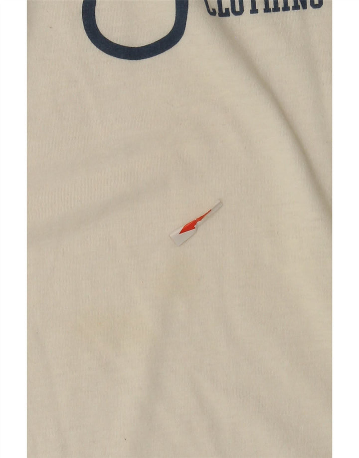 Jack & Jones Herre Grafisk T-Shirt Top XL Hvid Polyester