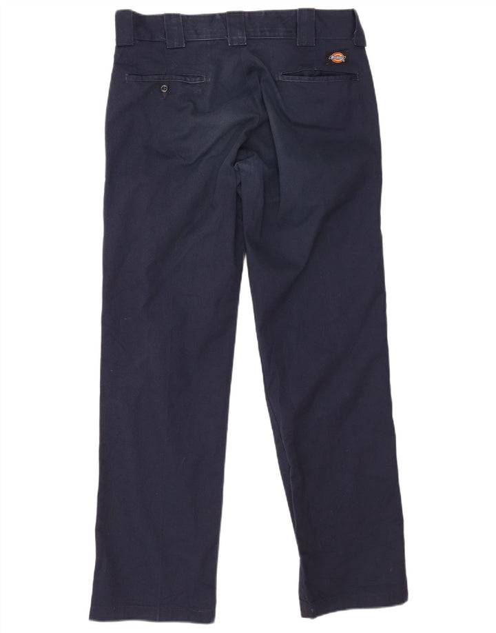 DICKIES Slim Straight Chino-bukser til mænd W31 L32 Marineblå polyester