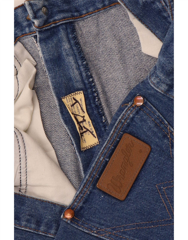 Wrangler Slim Jeans til mænd W36 L29 Blå