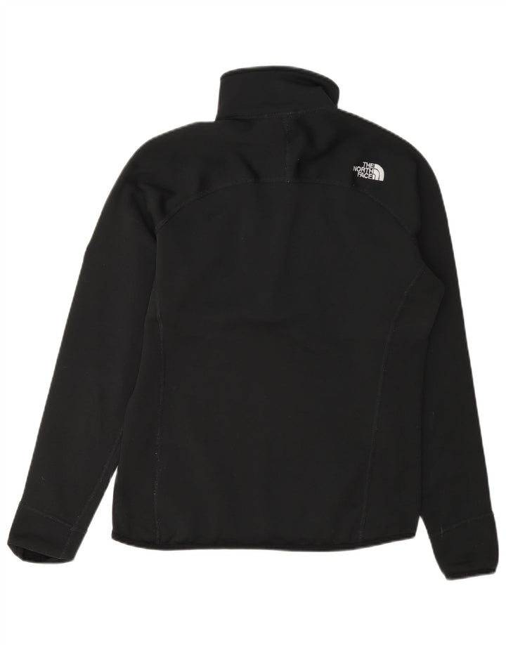 The North Face Womens Zip Neck Pullover Tracksuit Top UK 10 Small Black