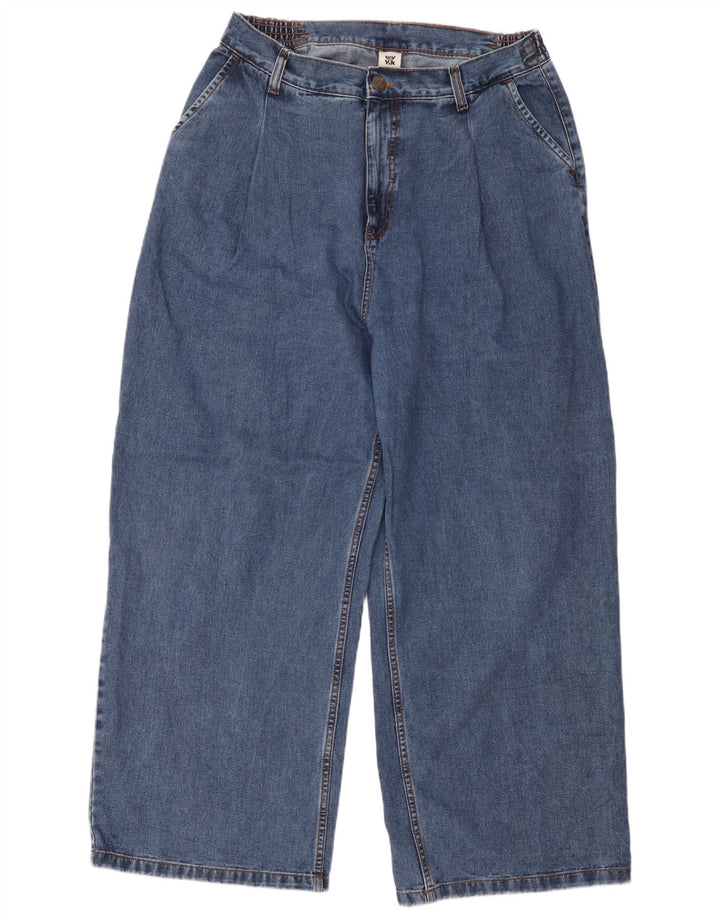 Lucy & Yak Herre løse jeans W36 L29 blå bomuld